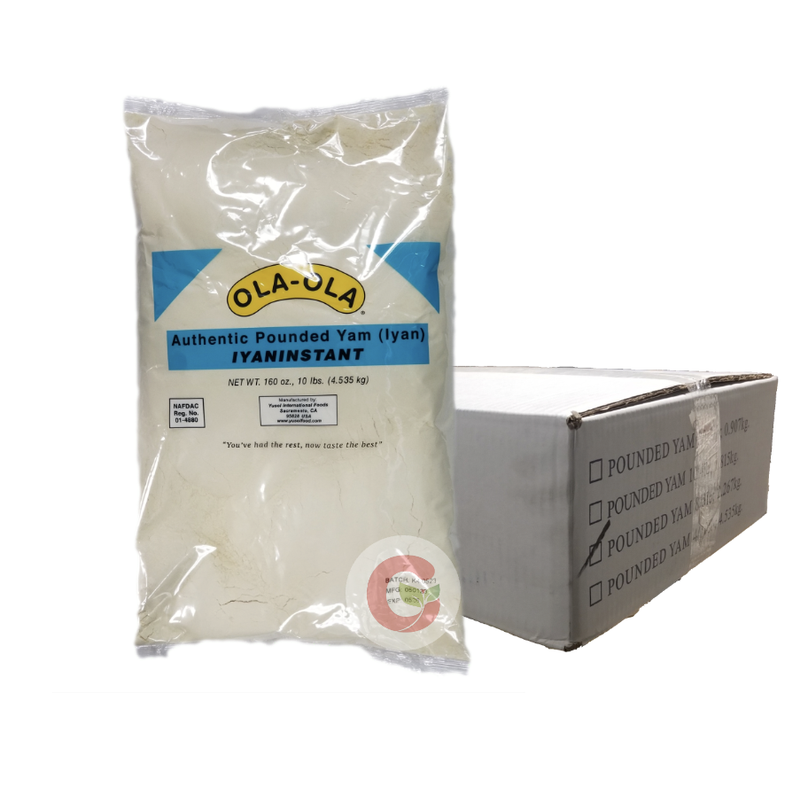 [88B] Ola Ola Pounded Yam Box (18.5lbs)